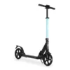 Klarfit Float Kickscooter , 200 Mm XXL-PU-Räder , ABEC 7 Kugellager , AS-Soft Grips , 1-Click-System , Maximalgewicht: 100kg , Doppel-Federung , Trittbremse , Mit Tragegurt , Rutschfeste Trittfläche , 3-fach Höhenverstellbarer Lenker , Aquamarin