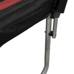 Dunlop Trampolin 6FT - 183 X 50 CM - Gartentrampolin Mit Sicherheitsnetz 200 CM - Kindertrampolin - Max. 80 KG - Schwarz/Rot -Globbervi Verkaufe c405987c8647e7fb494780cf8db4b98c