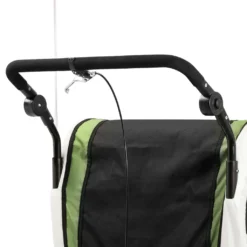 SAMAX 360° Drehbarer Fahrradanhänger 2in1 Jogger - In Grün - Black Frame -Globbervi Verkaufe c40b48de1e2b72d691e29f198a363286