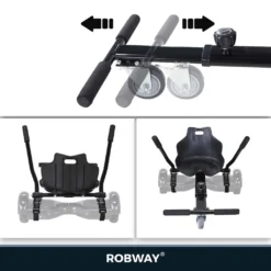 Robway Universal Hoverseat Hover Board Sitz E-Balance Speedkart Hoverkart (Schwarz) 14 Robway Universal Hoverseat Hover Board Sitz E-Balance Speedkart Hoverkart (Schwarz) -Globbervi Verkaufe c4146979007c045c7ed5d126c0092ba0