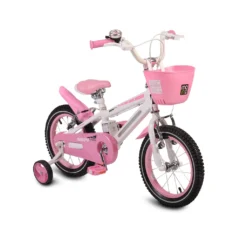 Moni Kinderfahrrad 14 Zoll 1490 Stützräder, Beleuchteter Metallrahmen, Klingel In Rosa -Globbervi Verkaufe c51d9d47409a75ad9da34885dae2c3ec