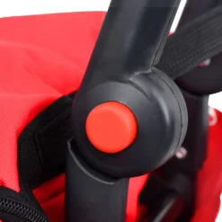 VidaXL Cargo-Fahrradanhänger Mit Einkaufstasche Klappbar Rot Schwarz -Globbervi Verkaufe c5f8d2aa377b2e2b70d165b7de4f74d4