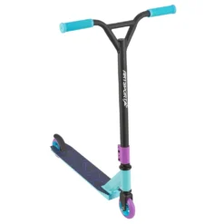 ArtSport Stunt Scooter Retro Purple - Trick Roller Für Kinder & Jugendliche - 360° Lenker, 100 Mm Alu Räder - Kinderroller Blau Lila Schwarz