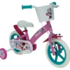 Huffy Kinderfahrrad Disney Minnie Mouse 12 Zoll Rosa Mit EVA-Bereifung, Stützrädern Und Korb