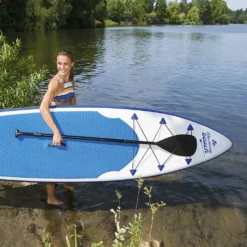EASYmaxx Stand Up Paddle Board - Paddelboard Wellenreiter Aufblasbar - 320 X 76 X 15 Cm - Weiß/blau 17 EASYmaxx Stand Up Paddle Board - Paddelboard Wellenreiter Aufblasbar - 320 X 76 X 15 Cm - Weiß/blau -Globbervi Verkaufe c680ba323b9c84ad7537d6853be58c85