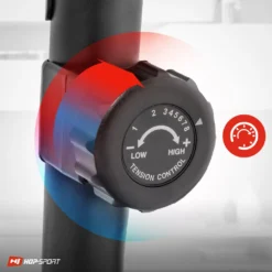 Hop-Sport Liegeergometer HS-035L Solo - Sitz-Heimtrainer Für Senioren - Liegefahrrad Belastbar Bis 135kg - Liegend Fahrradtrainer Für Zuhause Silber -Globbervi Verkaufe c7959cfb49f305902ef50b3176f21597