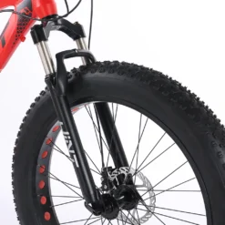 360Home Fat Bike 26 Zoll Mountainbike Fahrrad Vollgefedertes Fahrrad Mit Großem Reifen Fully Grau -Globbervi Verkaufe c843c3da56125686b3d7590f0569833c