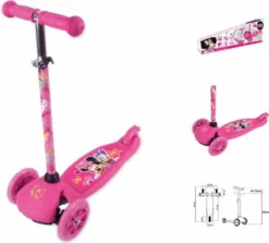 Disney Minnie Mouse 3-wiel Kinderstep Mädchen Fußbremse Rosa -Globbervi Verkaufe c9ac541090bceae59510f7052bc1b73e