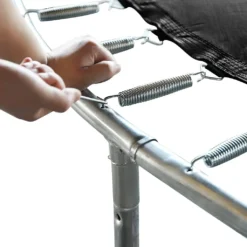 EUGAD Gartentrampolin Mit Sicherheitsnetz Sprungfedern Kindertrampolin SÜD GS Komplettset Belastbar 100-150 Kg Schwarz Ø244cm 13 EUGAD Gartentrampolin Mit Sicherheitsnetz Sprungfedern Kindertrampolin SÜD GS Komplettset Belastbar 100-150 Kg Schwarz Ø244cm -Globbervi Verkaufe ca5078527e0650ffc954c141e409dd87