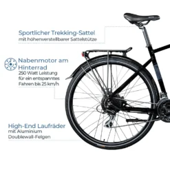 Zündapp Z810 E Bike Trekkingrad Herren Ab 160 Cm Mit Nabenmotor Pedelec Trekking Fahrrad Mit 24 Gang Und Beleuchtung StVZO -Globbervi Verkaufe cb302fce26072b2825aa1b29cb2479de