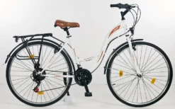 LUCHS Cityrad »HZ 2027 Damen Fahrrad 28 Zoll - Fahrrad Für Mädchen & Damen - 21 Gang-Schaltung - Hollandfahhrad / Cityfahrrad / Damenfahrrad Trekkingrad Mit Stvzo Zugelassen// 21 Gang, Kettenschaltung -Globbervi Verkaufe cbe3dba2b320b2a095a2d750bf2e360c
