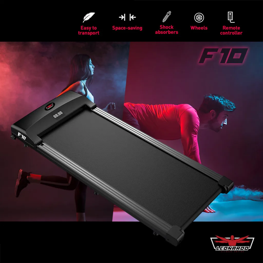 Leonardo F10 Platzsparendes Laufband Walking Pad Für Zuhause Und BüroHöhe (cm): 13, Breite (cm): 137, Tiefe (cm): 51, Zusammensetzung: PP, Modelle: F10, Länge (cm): 51, Färbung: Black 3 Leonardo F10 Platzsparendes Laufband Walking Pad Für Zuhause Und BüroHöhe (cm): 13, Breite (cm): 137, Tiefe (cm): 51, Zusammensetzung: PP, Modelle: F10, Länge (cm): 51, Färbung: Black – Bild 3