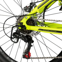 Bergsteiger Broome 24 Zoll Kinderfahrrad, Shimano 21 Gang-Schaltung, StVZO, Mountainbike Mit Vollfederung, Scheibenbremsen & Dynamo-Licht, Geeignet Für 8, 9, 10, 11, 12, 13 Jahre, Jungen-Fahrrad & Mädchen-Fahrrad -Globbervi Verkaufe cc29ee26d2e652b57f2602484184f637