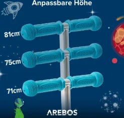AREBOS Cityroller, Tretroller, Scooter, Höhenverstellbarer Lenker Und Sitz, LED-XXL Räder, Tritt-Bremse, Für Kinder, Bis 40 Kg Belastbarer Roller, Kickroller, Kickscooter, Blau 17 AREBOS Cityroller, Tretroller, Scooter, Höhenverstellbarer Lenker Und Sitz, LED-XXL Räder, Tritt-Bremse, Für Kinder, Bis 40 Kg Belastbarer Roller, Kickroller, Kickscooter, Blau -Globbervi Verkaufe cccf80e31ab5079a37803bfacb78c871