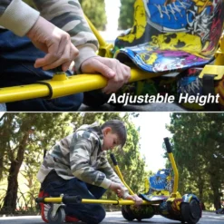 Hoverkart Kompatibel Mit 6,5 Zoll 8,5zoll Und 10 Zoll Hoverboards Schwarz, Sitzscooter Gokart, Hovergokart, Hovercart, Sitz Für Self Balancing Scooter -Globbervi Verkaufe ccf2fe18e9e7037c36f1a1427556134c