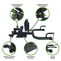 Tunturi Squat Station, WT20 Sissy, Kniebeugen, Sit Ups, Liegestützen, Mit Wadenkissen, Beinrolle Und Dipgriffe, Zusammenklappbar -Globbervi Verkaufe cd32eb36d13f6954c5afa0b5d4ce4b08