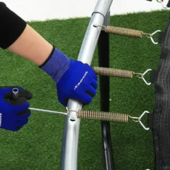 SONGMICS Trampolin Rundes Gartentrampolin Mit Sicherheitsnetz Und Leiter, Gepolstertes Gestell, Für Kinder Und Erwachsene -Globbervi Verkaufe cd3defb3568a64ba2345fc7970b5deac