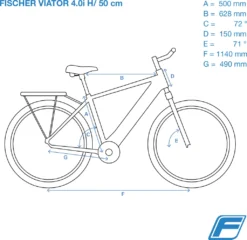 FISCHER E-Bike Pedelec Trekking VIATOR 4.1i Herren, Rahmenhöhe 50 Cm, 28 Zoll, Akku 504 Wh, Mittelmotor, Kettenschaltung, LCD Display, Schwarz 8 FISCHER E-Bike Pedelec Trekking VIATOR 4.1i Herren, Rahmenhöhe 50 Cm, 28 Zoll, Akku 504 Wh, Mittelmotor, Kettenschaltung, LCD Display, Schwarz -Globbervi Verkaufe cddcc7ff30ee39fd2d4f0d16f31290f1