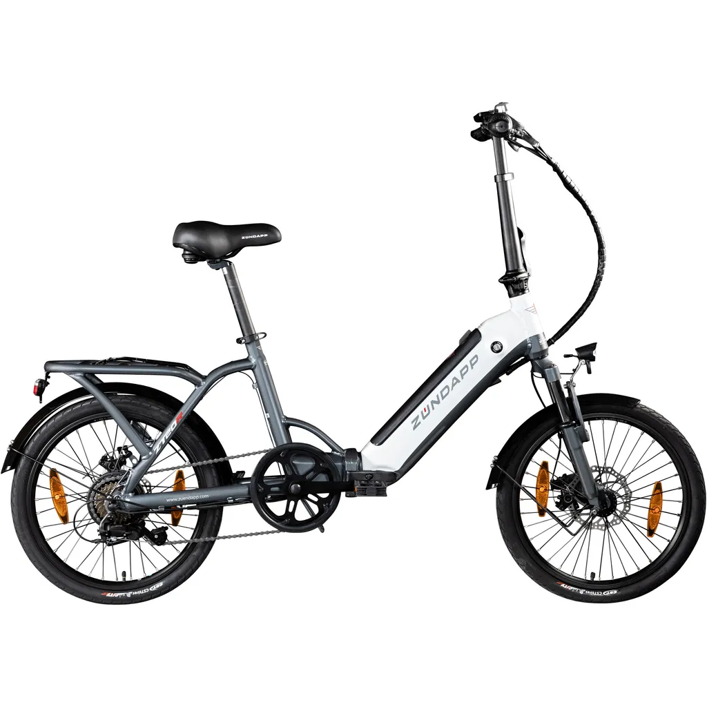 Zündapp ZT20R Ebike Klapprad Für Erwachsene 145 - 185 Cm Pedelec Für Damen Und Herren 20 Zoll Mit 6 Gängen Elektro Bike Faltrad 2 Zündapp ZT20R Ebike Klapprad Für Erwachsene 145 - 185 Cm Pedelec Für Damen Und Herren 20 Zoll Mit 6 Gängen Elektro Bike Faltrad – Bild 2