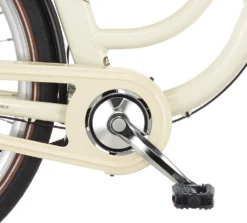 FISCHER E-Bike Pedelec City CITA ER1804, Rahmenhöhe 48 Cm, 28 Zoll, Akku 317 Wh, Vorderradmotor, Tiefer Einstieg, Retro Vintage, Rücktritt, Nabenschaltung, LED Display, Beige -Globbervi Verkaufe d04a6b7daecaceda9a1c81d2800c33f1