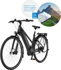 FISCHER E-Bike Pedelec Trekking VIATOR 6.0i Herren, Rahmenhöhe 55 Cm, 28 Zoll, Akku 504 Wh, Mittelmotor, Kettenschaltung, Brose Display, Schwarz -Globbervi Verkaufe d085579a292711580a7272c3efd401bc