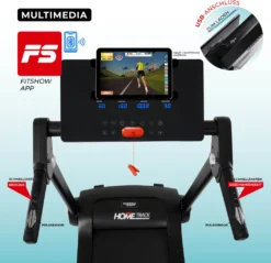 Miweba Sports Laufband Home Track HT3000 - Klappbar - Mit Steigung - 1300 Watt - 1-16 Km/h - 12 Programme, Klappbar - Tablethalterung - Fitnessgeräte (Schwarz / Weiß) -Globbervi Verkaufe d0e27a41358b68b68cbcbd029dcddeeb