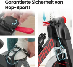 Hop-Sport Indoor Cycling Bike Fahrrad HS-045IC - Speedbike Mit LCD-Display Und 18 KG Schwungrad - Bis 120kg -Globbervi Verkaufe d1e0805e4c9ffa90cd573e0ff6a9fefd