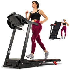 Hop-Sport Laufband HS-1000LB Elektrisch 2.0 PS Bis 14 Km/h 12 Programme, Bis 150 Kg