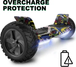 MARKBOARD-Challenger Basic 8,5" Hoverboard Elektroscooter Selbstausgleichender Elektroroller E-Skateboard Elektroroller SUV Mit Offroad-Reifen App Funktion Bluetooth -Globbervi Verkaufe d2337ea91991497003213b24960e1026