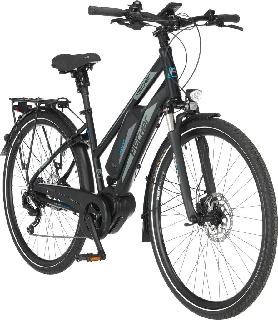 FISCHER E-Bike Pedelec Trekking VIATOR ETD 1861 Damen, Rahmenhöhe 44 Cm, 28 Zoll, Akku 557 Wh, Mittelmotor, Kettenschaltung, LCD Display, Schwarz 1 FISCHER E-Bike Pedelec Trekking VIATOR ETD 1861 Damen, Rahmenhöhe 44 Cm, 28 Zoll, Akku 557 Wh, Mittelmotor, Kettenschaltung, LCD Display, Schwarz