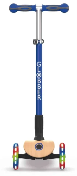 Globber Primo Foldable Holzdeck Mit Leuchtrollen , Farbe:Navy Blue -Globbervi Verkaufe d2d47ba99611072d3631e70c622a4a1d