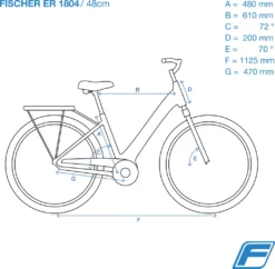 FISCHER E-Bike Pedelec City CITA ER1804, Rahmenhöhe 48 Cm, 28 Zoll, Akku 317 Wh, Vorderradmotor, Tiefer Einstieg, Retro Vintage, Rücktritt, Nabenschaltung, LED Display, Beige -Globbervi Verkaufe d314b3b0c9a3152ab011122d5f911f08