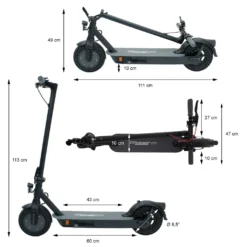ECD Germany City Explorer Pro E-Scooter ABE Mit Straßenzulassung - EKFV StVZO - 20km/h - 350W - 7,5Ah Lithium-Akku - 40km Reichweite - 8,5 Zoll - Last 120kg - Faltbar - Elektroscooter Mit Display Alu Elektroroller -Globbervi Verkaufe d586f67444fb6e956ddd21b6ff67a9bf