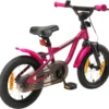 LÖWENRAD Kinder Fahrrad Ab 3-4 Jahre, 14 Zoll Rad, Berry