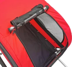 Hundeanhänger Red Loon Hunde Anhänger Transporter Fahrradanhänger Bis 40kg, Farbe:rot -Globbervi Verkaufe d76c1ce5c4635e6115acd68a76992c4e