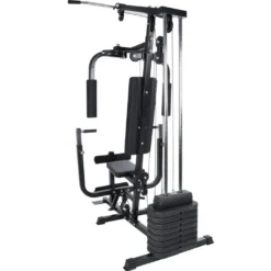 Physionics® Kraftstation - Verstellbar, Latzug, Butterfly, Beincurl, Armcurl, Rudern, Für Zuhause, 40kg Gewichte - Fitnessstation, Multistation, Trainingsstation, Homegym, Multigym, Krafttraining -Globbervi Verkaufe d7bec57c4beaddcece8ceedc0cff0c6a