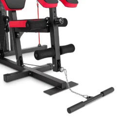 Hop-Sport HS-1054K Kraftstation Für Zuhause - Fitnessstation Mit 3 Stationen + 72 Kg, Inkl. Boxsack, Boxhandschuhe Und Kurzhanteln (2x1,5kg) -Globbervi Verkaufe d89df90afaaedf932906dc6cd4163927