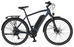 Prophete Herren E-Bike ENTDECKER 28" AEG EcoDrive Mittelmotor NM 250 Watt AEG Downtubeakku 36 Volt 10,4 Ah 374 WH 8 Gang Kettenschaltung Scheibenbremsen RH 52 Cm AEG LCD Display