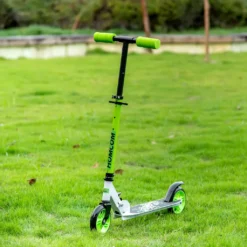 HOMCOM Scooter Kinderscooter Klappbar Kickscooter Mit Hinterbremsen Ø145 Mm Rädern Tretroller Höheverstellbar Bis 50 Kg Belastbar Für 4-8 Jahre Aluminium Eva Grün 72,8 X 33,4 X 75-85 Cm -Globbervi Verkaufe da0d1a5cc62b84e20b817b541a5b536a