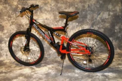 26 Zoll MTB Blackrider Vollgefedert 21-Gang Shimano Kettenschaltung Mit Scheibenbremsen NEU 2638-SCHWARZ-ROT -Globbervi Verkaufe dac96723c78026fb444796663e021f3a