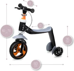 2in1 LED Roller Laufrad Für Kinder Kinderroller Kinderlaufrad MoMi ELIOS ✔️4 Designs ✔️LED-Räder ✔️Dreirad ✔️ab 18 Monaten -Globbervi Verkaufe db42af6185332357f2ccf6f9c3363746