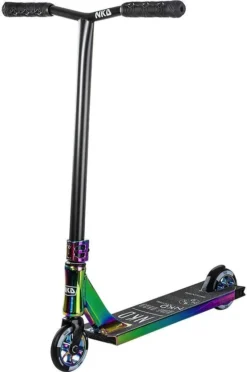 NKD Rally V4 Stunt Scooter Rainbow