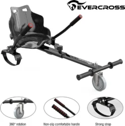 EVERCROSS Hoverboards Mit Kart, 8,5" Hover Board Kinder Go Kart Mit Bluetooth, APP Steuerung, All Terrain Selbstausgleichender Elektroroller Für Teenager Erwachsene 11 EVERCROSS Hoverboards Mit Kart, 8,5" Hover Board Kinder Go Kart Mit Bluetooth, APP Steuerung, All Terrain Selbstausgleichender Elektroroller Für Teenager Erwachsene -Globbervi Verkaufe dbc7037860f9d9129017cb900fc5fc01