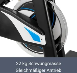 ArtSport Heimtrainer Fahrrad Premium 150 Kg Mit 22 Kg Schwungrad & Leisem Riemenantrieb - Widerstand Stufenlos Verstellbar - Indoor Cycling Bike Speedbike -Globbervi Verkaufe dc97b684489248e0a312d6bd7a4252da