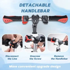 RCB Elektroroller Für Kinder, Verstellbar Zusammenklappbar, Max. 18 Km/h, Speed Scooter, Leicht, IP4, Wasserdicht, Reflektierender Aufkleber, Rutschfester Lenker -Globbervi Verkaufe dcef2172c5b490c1bef7b0f107ae3071