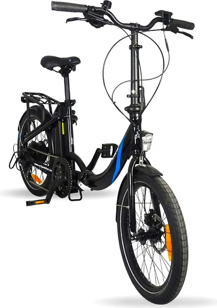 Urbanbiker Mini E-Bike Klapprad 20 Zoll, 36V 14Ah (504Wh) Akku, 250W Motor Faltrad Pedelec Schwarz 2 Urbanbiker Mini E-Bike Klapprad 20 Zoll, 36V 14Ah (504Wh) Akku, 250W Motor Faltrad Pedelec Schwarz – Bild 2