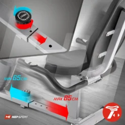 Hop-Sport Liegeergometer HS-2050L – Sitzergometer Mit 8kg Flywheel System Silber -Globbervi Verkaufe de00e51ee2ea8ad2318ed27714a27373