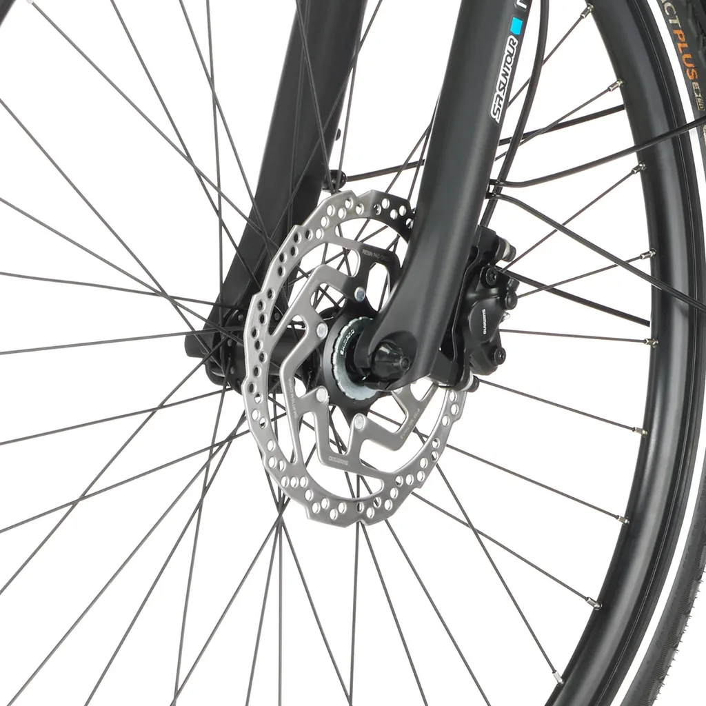 FISCHER E-Bike Pedelec Trekking VIATOR ETD 1861 Damen, Rahmenhöhe 44 Cm, 28 Zoll, Akku 557 Wh, Mittelmotor, Kettenschaltung, LCD Display, Schwarz 12 FISCHER E-Bike Pedelec Trekking VIATOR ETD 1861 Damen, Rahmenhöhe 44 Cm, 28 Zoll, Akku 557 Wh, Mittelmotor, Kettenschaltung, LCD Display, Schwarz – Bild 12