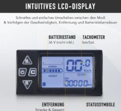 Viribus® 28 Zoll LCD Hinterrad Elektro-Fahrrad Kit Ebike Umbausatz E-bike 10 Viribus® 28 Zoll LCD Hinterrad Elektro-Fahrrad Kit Ebike Umbausatz E-bike -Globbervi Verkaufe def8da98771dd7e411a4726c626416b7