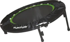 Tunturi Erwachsene Klappbares Fitness Trampolin Ø 104cm Mit Stange Und Randabdeckung / Jumping Fitness Trampolin / Rebounder -Globbervi Verkaufe df8a42803da655997eab7eb5eac3dcf2